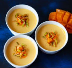 mango baked yoghurt